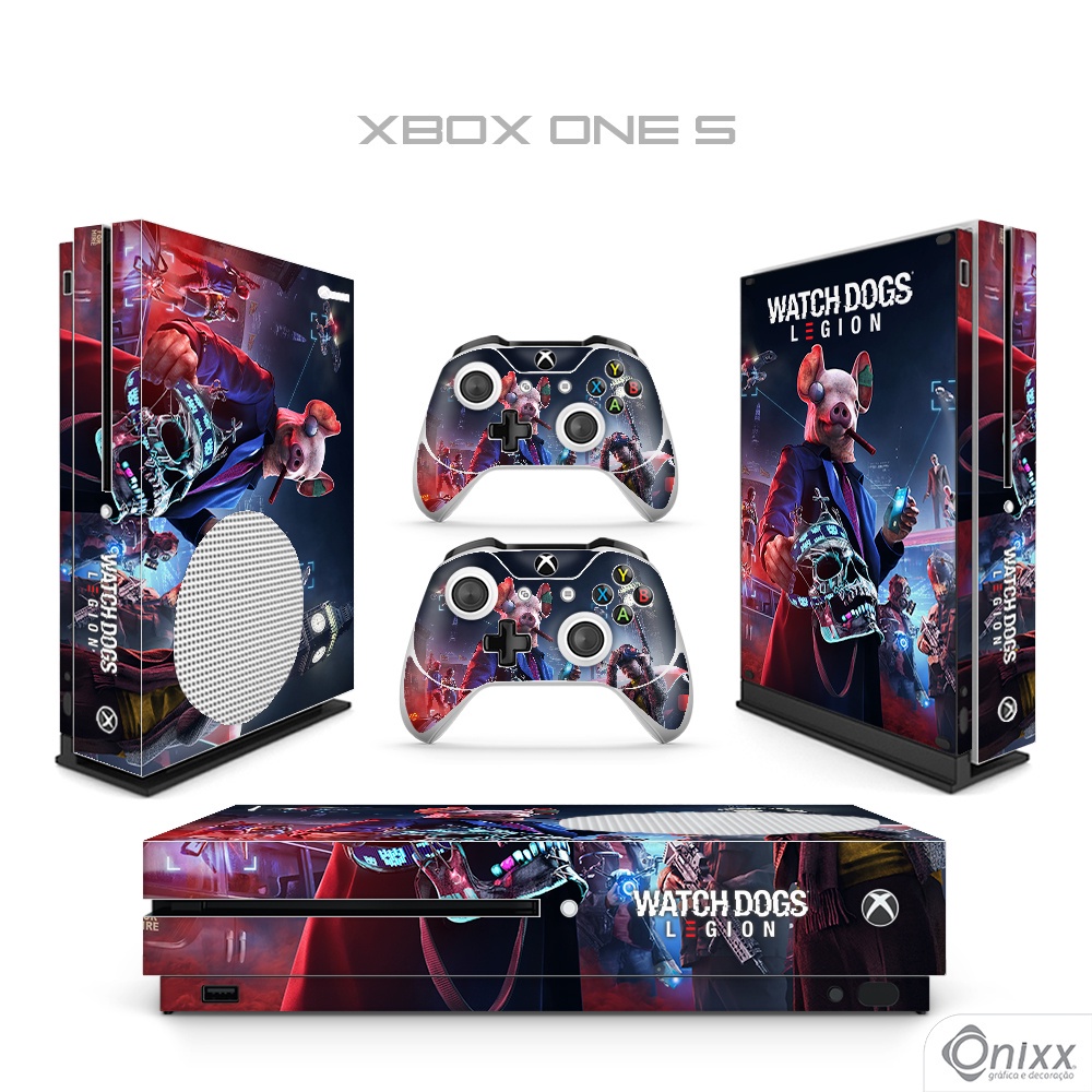 Skin XBOX ONE S Adesiva Watch Dogs Legion
