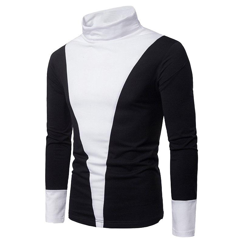 Camiseta Gola Alta Cacharrel Masculina Manga Longa
