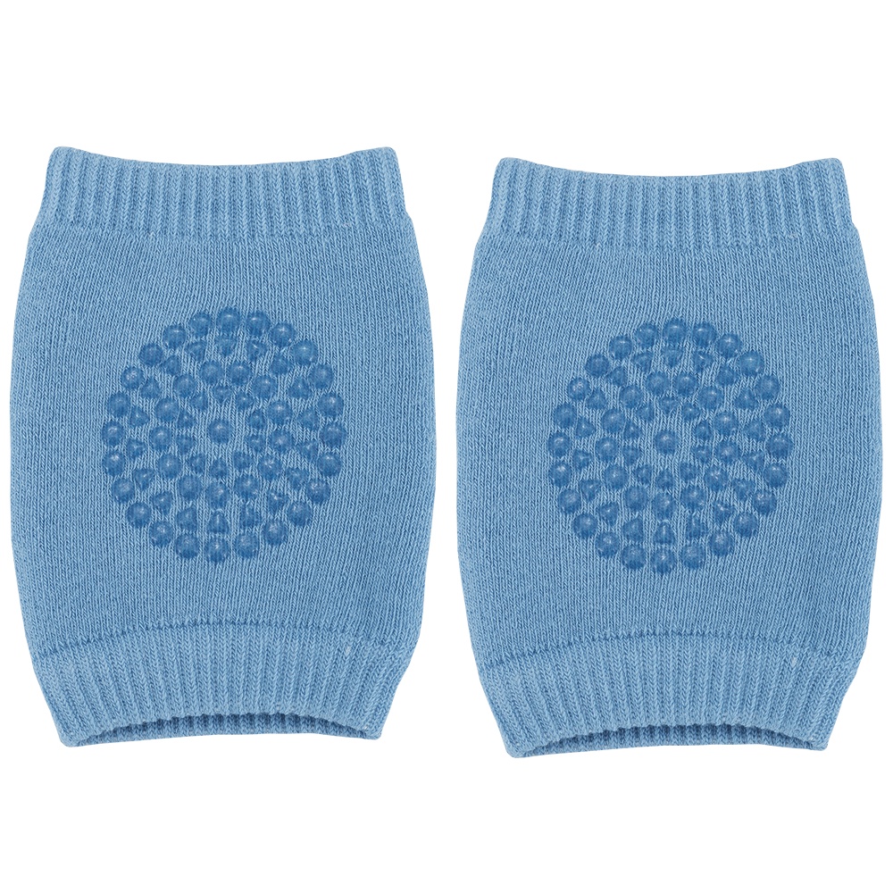 Joelheira Bebê Engatinhar Antiderrapante Azul 14555 - Buba em Oferta na Shopee