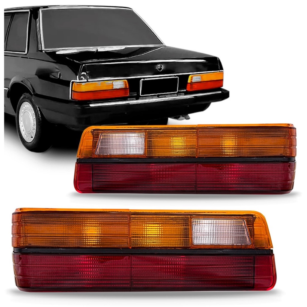 Par Lanterna Traseira Del Rey 1985 1986 1987 1988 1988 1989 1990 Âmbar em Oferta na Shopee