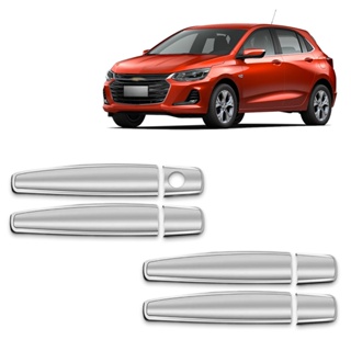 Kit Cromado Cobre Maçaneta S10 /Cruze /Agile /Captiva /Sonic/Tracker /Vectra em Oferta na Shopee