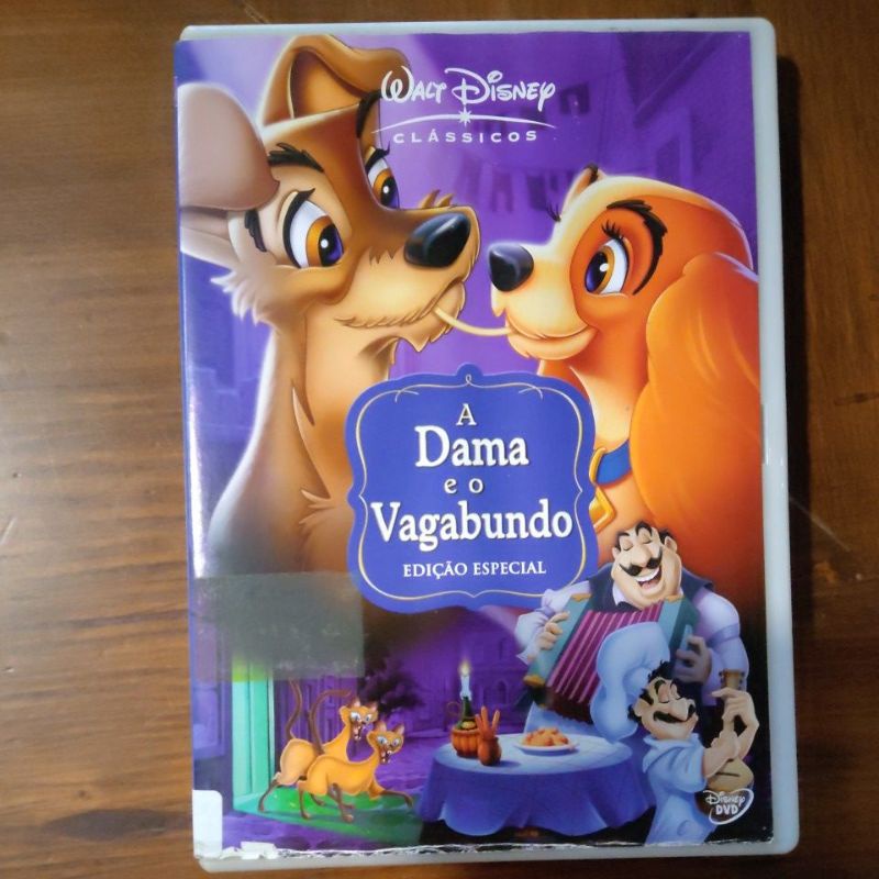 DVD Original A Drama e o Vagabundo Edição Especial com Encarte