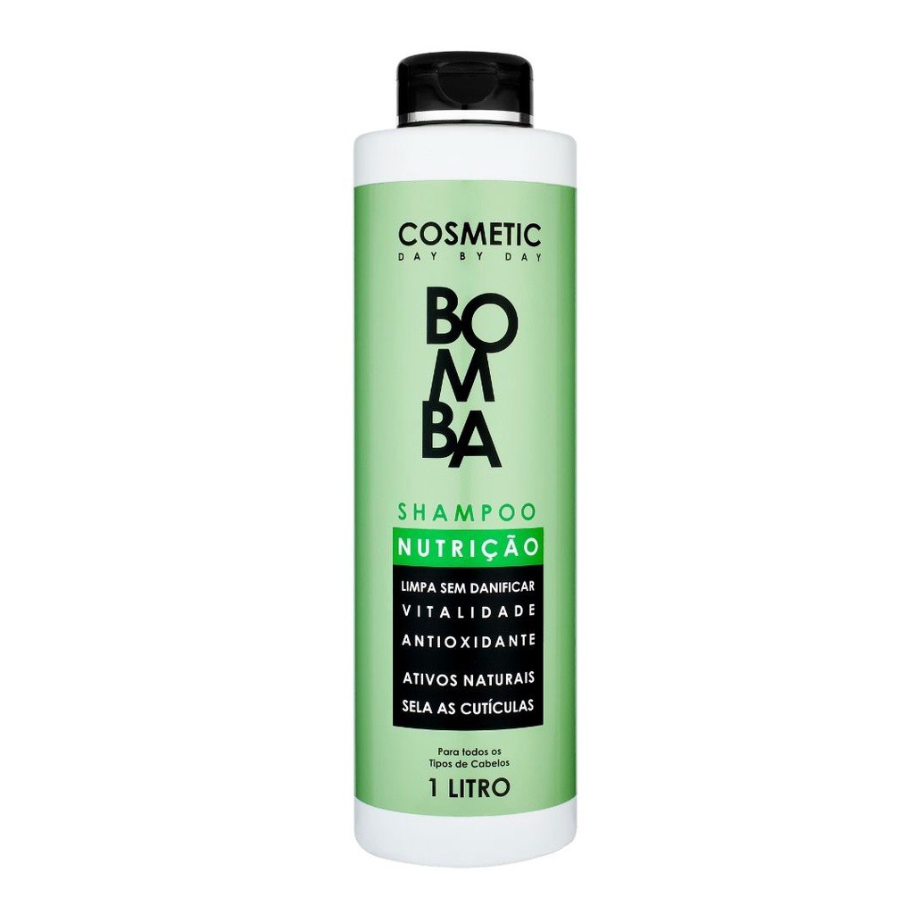 Shampoo Capilar Bomba Vitaminas 1 Litro – Força e Nutrição Light Hair Professional