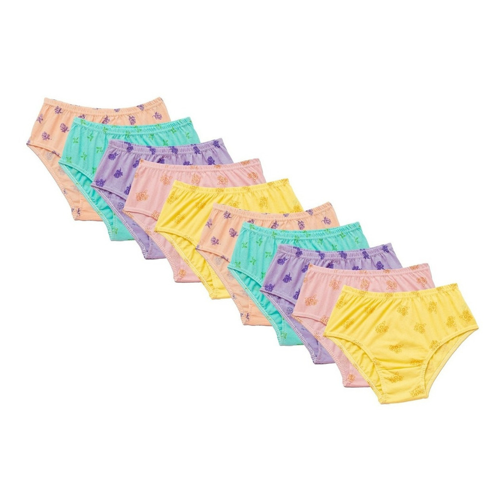 Kit 6 Calçola De Algodão Senhora