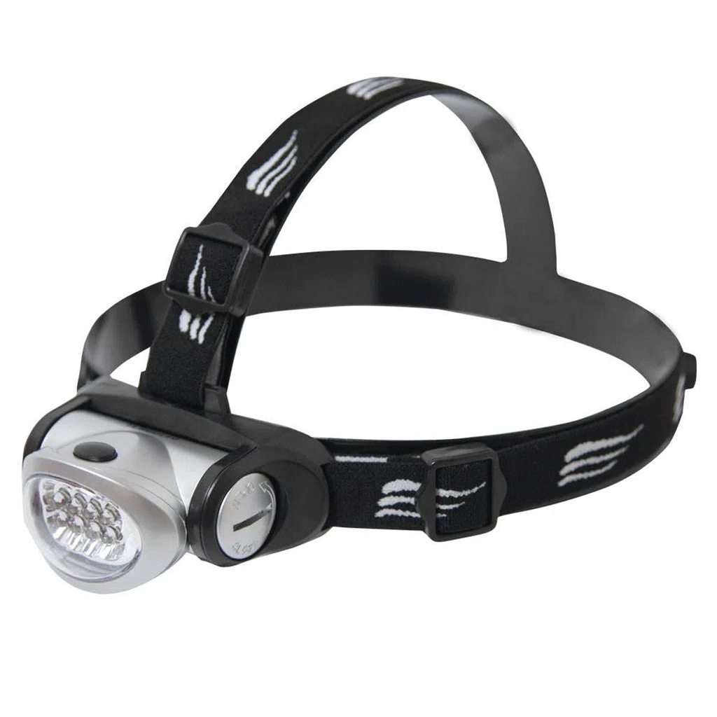 Lanterna Cabeça Turbo C/8 Led's Pesca Camping Bicicleta Caça - Sports & Outdoors