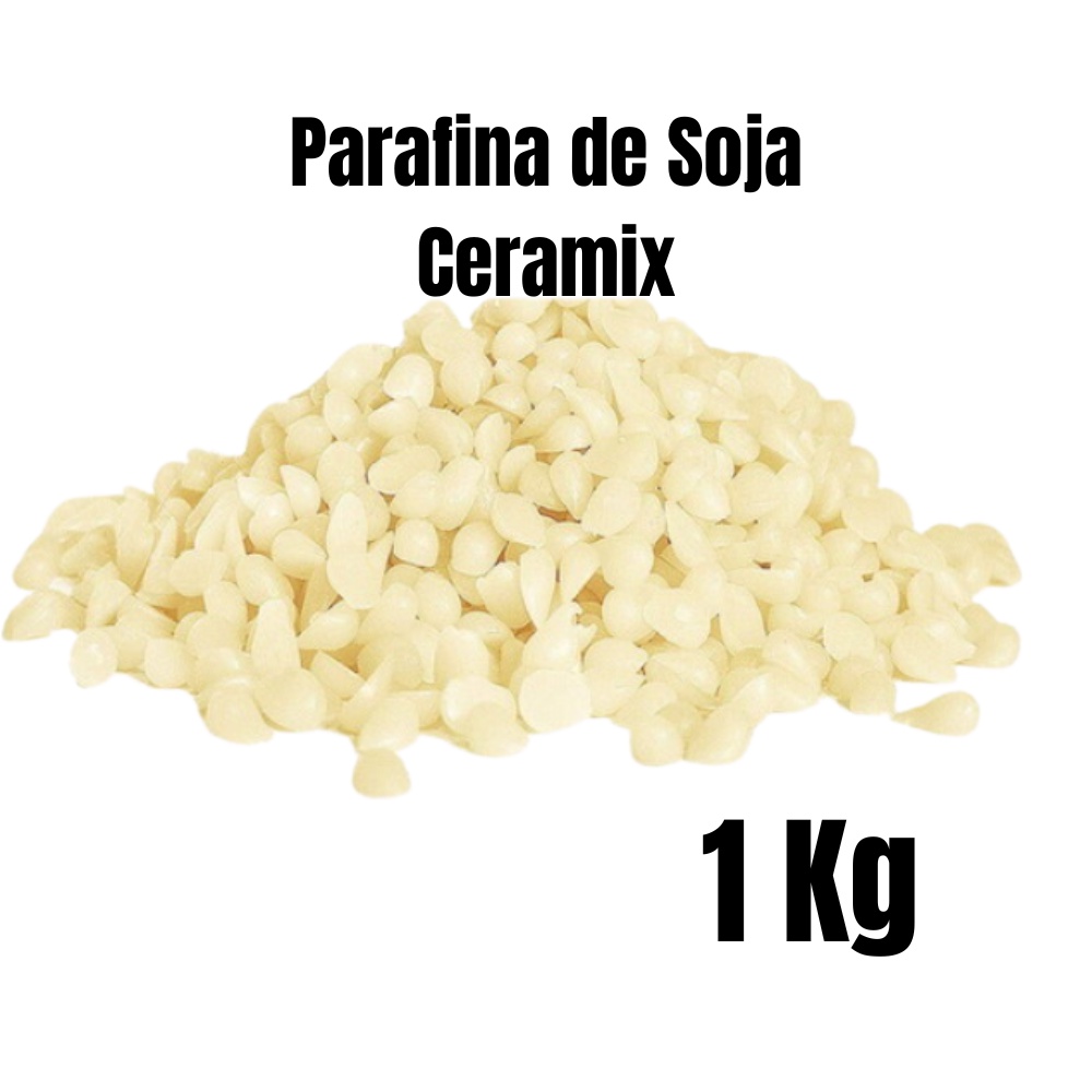 1 kg de Parafina de Soja Cera mix Eco Lentilha para Velas 100% Vegetal