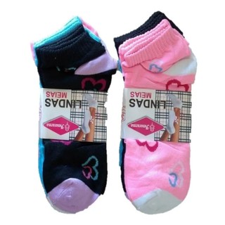 Soquete 12 Pares Kit Meias Adulto Femininas Preço Atacad em Oferta na Shopee