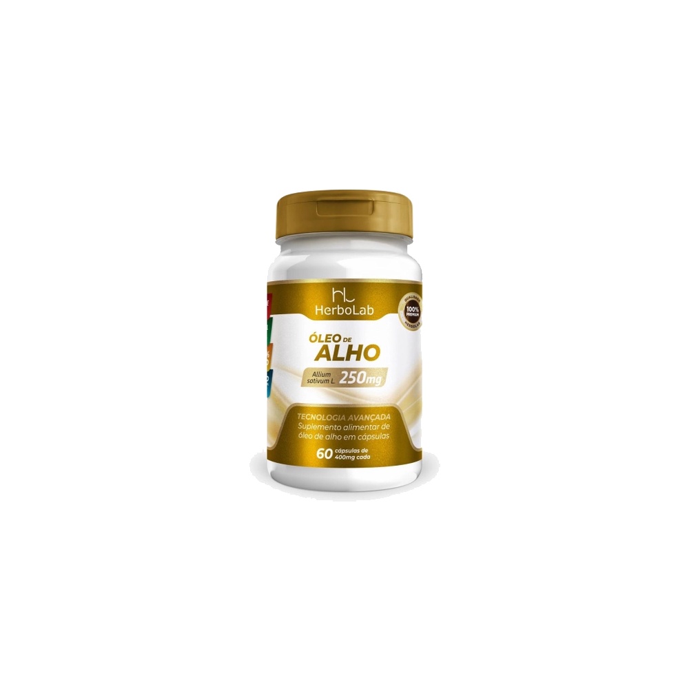 OLEO ALHO 250MG C/60CPS HERBOLAB