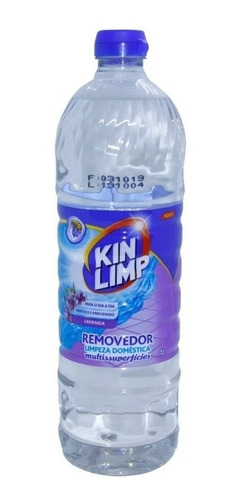 Kit 2  Removedor Kin Limp Lavanda Multiuso Superfícies Limpador Multiuso 1l