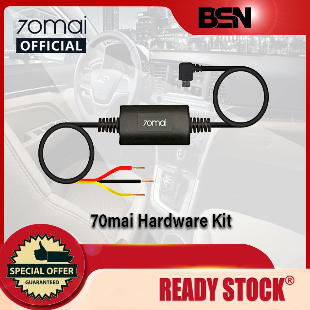 70mai Original Parking Surveillance Cable for 70mai 4K A800 A800S WIDE PRO Plus A500 A500S Hardwire Kit for 24H Parking Monitor in Car