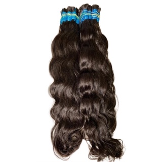 CABELO INDIANO ONDULADO LIGA AZUL 100 GRAMAS - CABELO 100% HUMANO SEMI LIMPO - ENVIO IMEDIATO