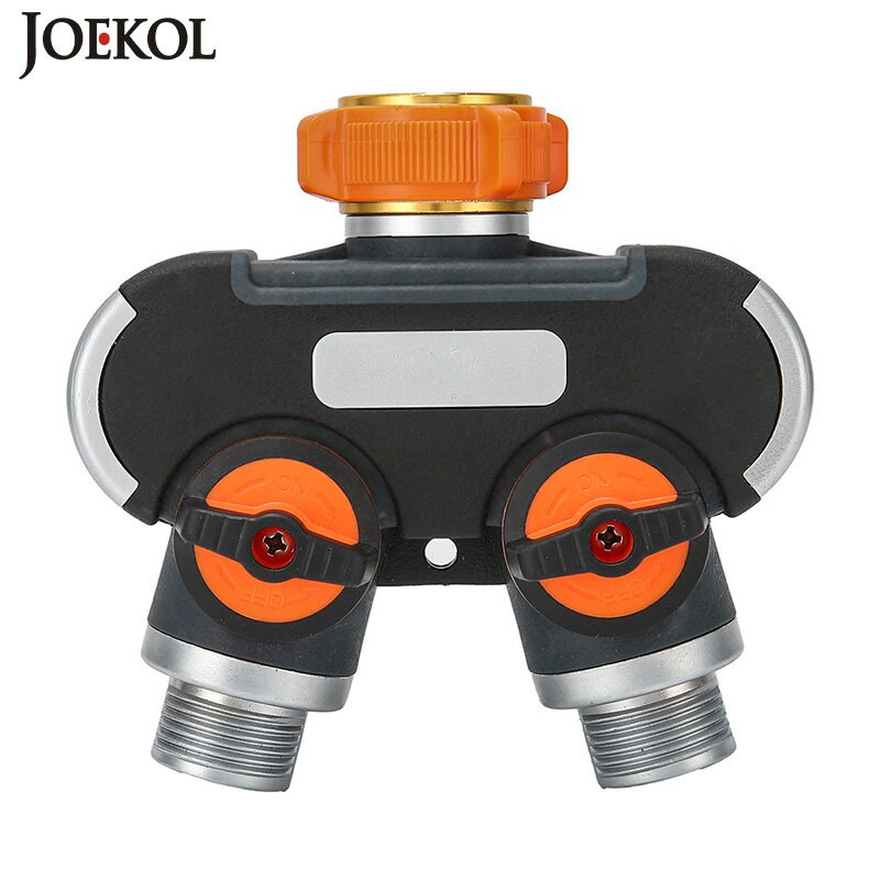 Divisor De Torneira De Jardim De 2/4 Vias Fêmea 3 " Y Válvula De Irrigação Mangueira Água Conector Rápido