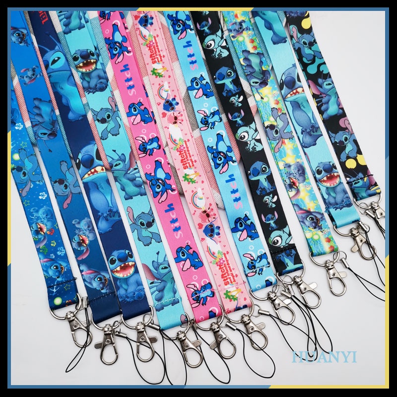 Costura 11 Estilos Pescoço Lanyard Para Chaveiro & ID Badge Card Holder Sling Cartoon Strap Chaveiro de Telefone Móvel em Oferta na Shopee