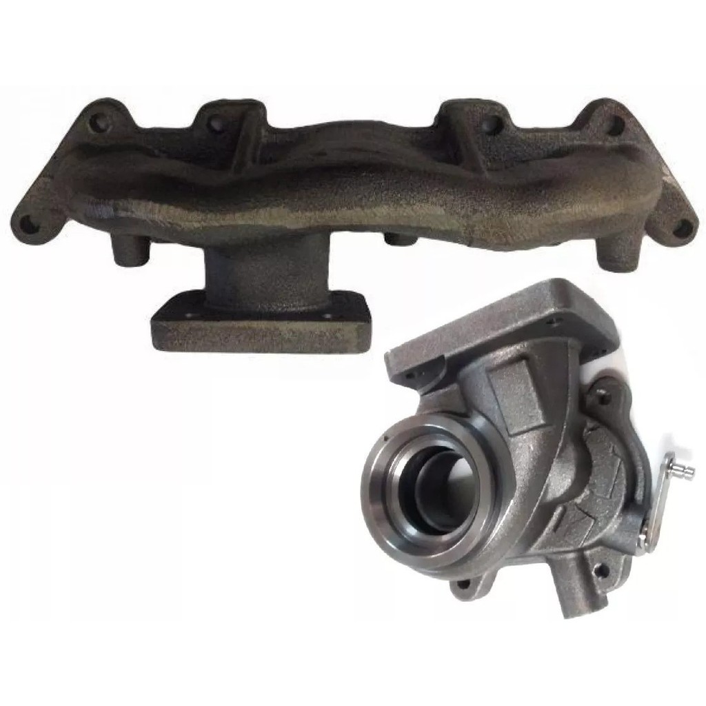 Coletor de Escape + Caixa Quente + Juntas Fiat Punto/ Bravo/ Linea T-JET