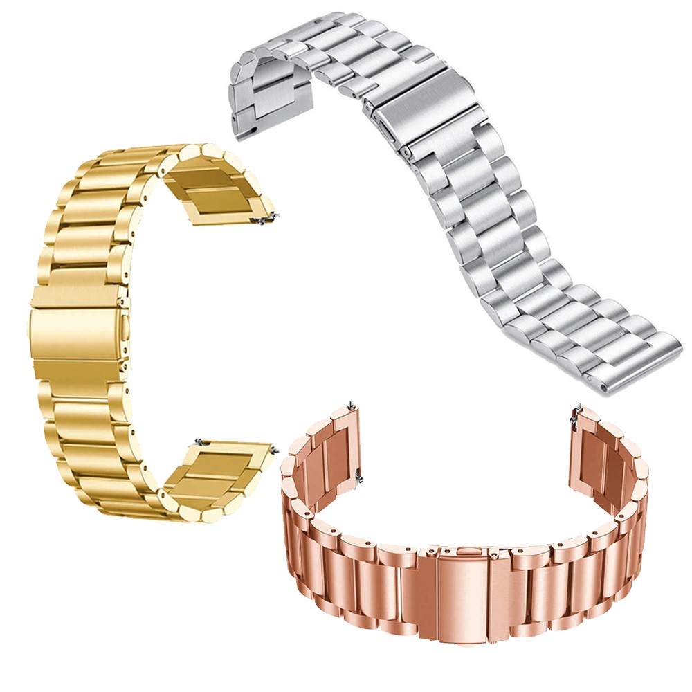 Pulseira Smartwatch Relogio Kit 3 Uni Smartband Inteligente Band Inox 3 Elos