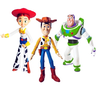 Kit Toy Story Woody Buzz E Jessie Disney - Líder Brinquedos em Oferta na Shopee