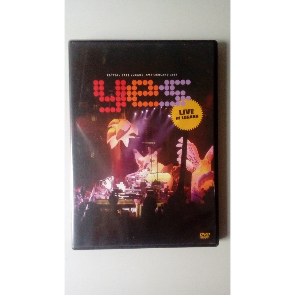 DVD YES Live In Lugano -  Festival Jazz Lugano Switzerland 2004