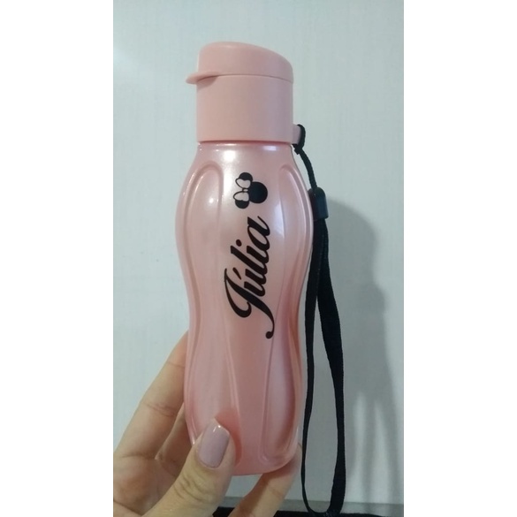 Garrafa Eco Tupper - Tupperware 310ml - Garrafinha De Água Infantil Personalizada