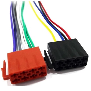 Chicote Conector Iso Femea Universal 16 Vias Som Radio Carro em Oferta na Shopee
