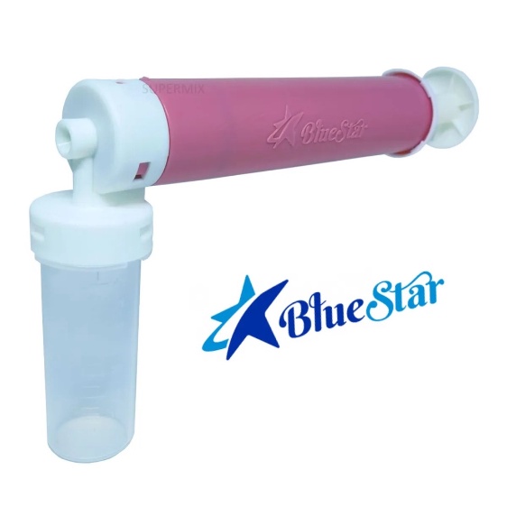 Pulverizador Borrifador De Glitter Para Confeitaria Blue Star Rosa