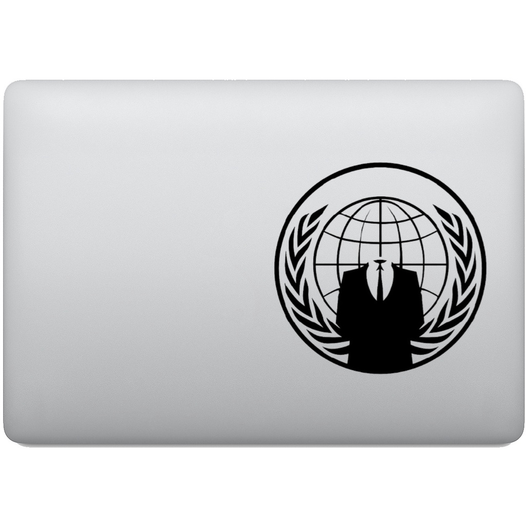 Adesivo de Notebook Grupo Hacker Anônimos