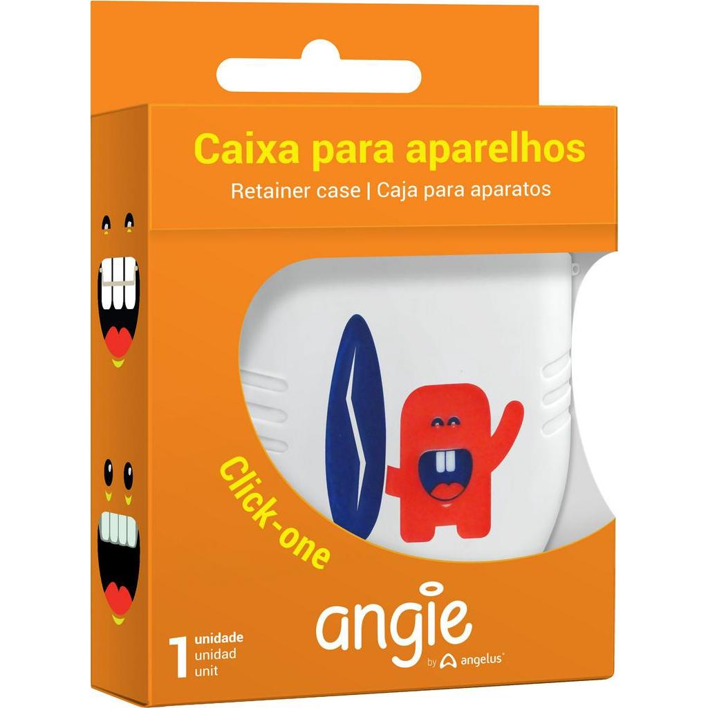 Caixa Para Aparelho Dental Angie ® em Oferta na Shopee