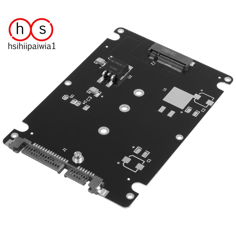 Soquete De Chave B + M 2 . 2 NGFF (SATA) SSD Para Placa Adaptadora 2.5 Com Estojo