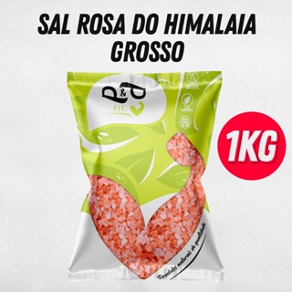 Sal Rosa Do Himalaia Grosso em Oferta na Shopee