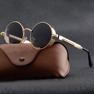 Óculos de Sol Vintage com Lentes Polarizadas e Espelhadas