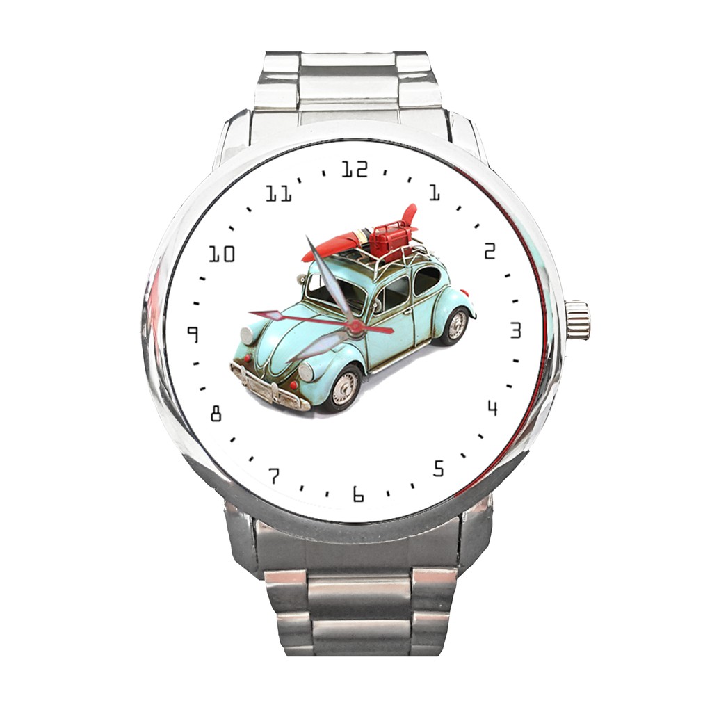 Relógio Fusca Volks Colecionador Coleção Carro Antigo 1608G Original Impacto Relógios