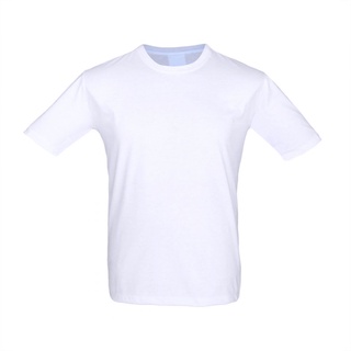 Camiseta Branca PV Unissex Diversos Tamanhos