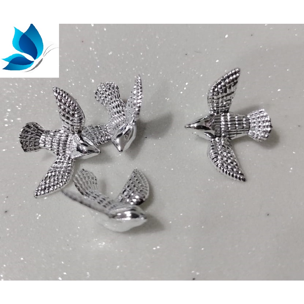 50 Pomba Divino Espírito Santo Batizado Casamento (pomba Da Paz) 2x3cm em Oferta na Shopee