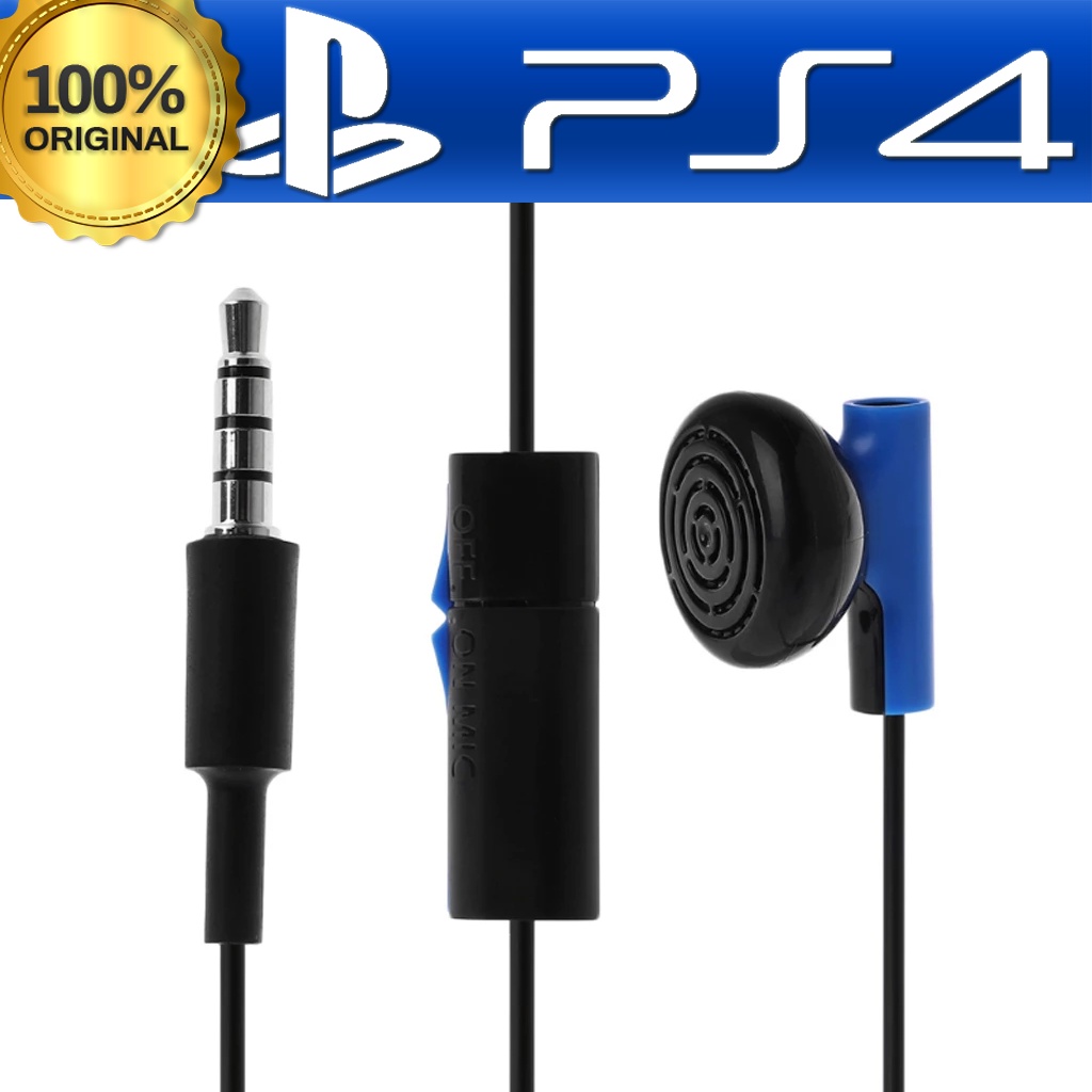 Fone de Ouvido Headset para PS4 Playstation 4 Sony Mono Auricular