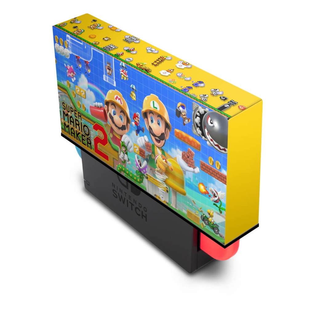 Capa Anti Poeira Nintendo Switch - Super Mario Maker 2 - Escorrega o Preço