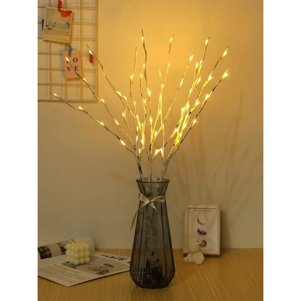 Árvore de luz / galho decorativo LED / luz natal | Shopee Brasil