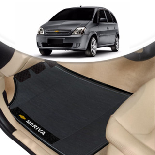 Tapete Personalizado Automotivo Gm Meriva 4 Peças em Oferta na Shopee