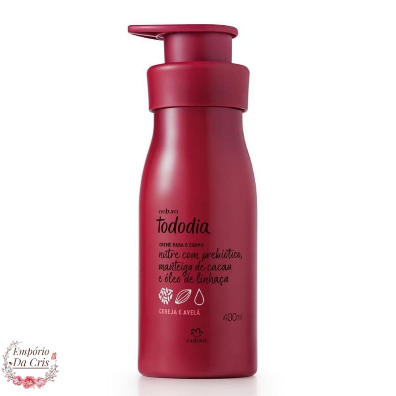 Hidratante Cereja E Avelã Tododia - 400ml. Natura