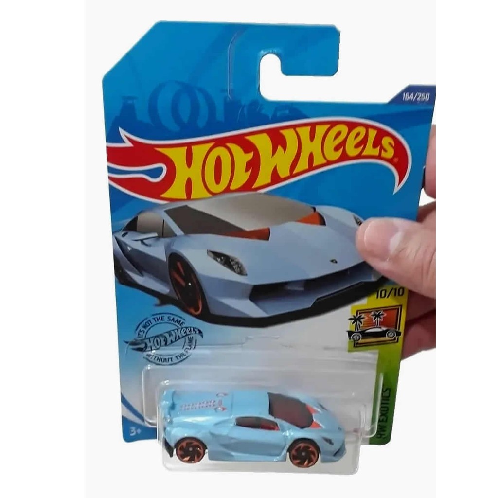 Hot Wheels - Lamborghini Sesto Elemento Azul - HW Exotics 10/10 | Shopee  Brasil