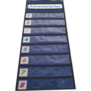 Painel aniversariante do mês com 8 lugares