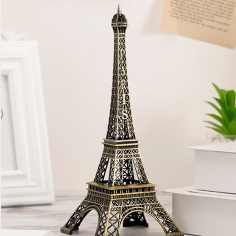 6 Portachiavi Torre Eiffel Metallo - Souvenir Stile Retrò Parigi - Foto 12