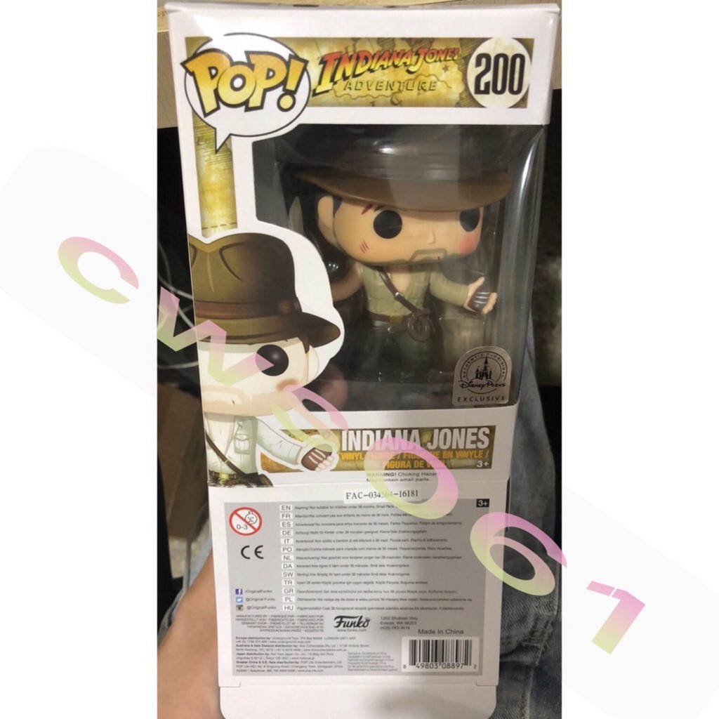 特別プライス FUNKO POP INDIANA JONES インディアナ ジョーンズ 199