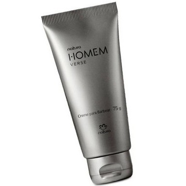 Creme para Barbear Natura Homem Verse 75g | Shopee Brasil