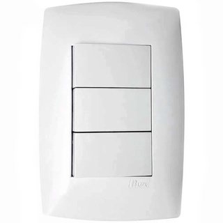 Conjunto 2 Int Simples + 1 Paralelo 10a 250v 4x2 Bc Home em Oferta na Shopee