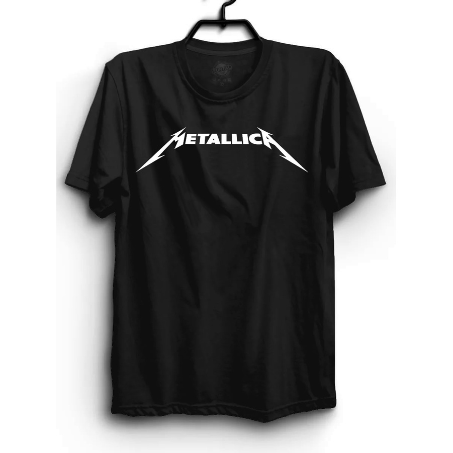 Camiseta Banda Heavy metal Grunge Rock Metalica 100 algodão