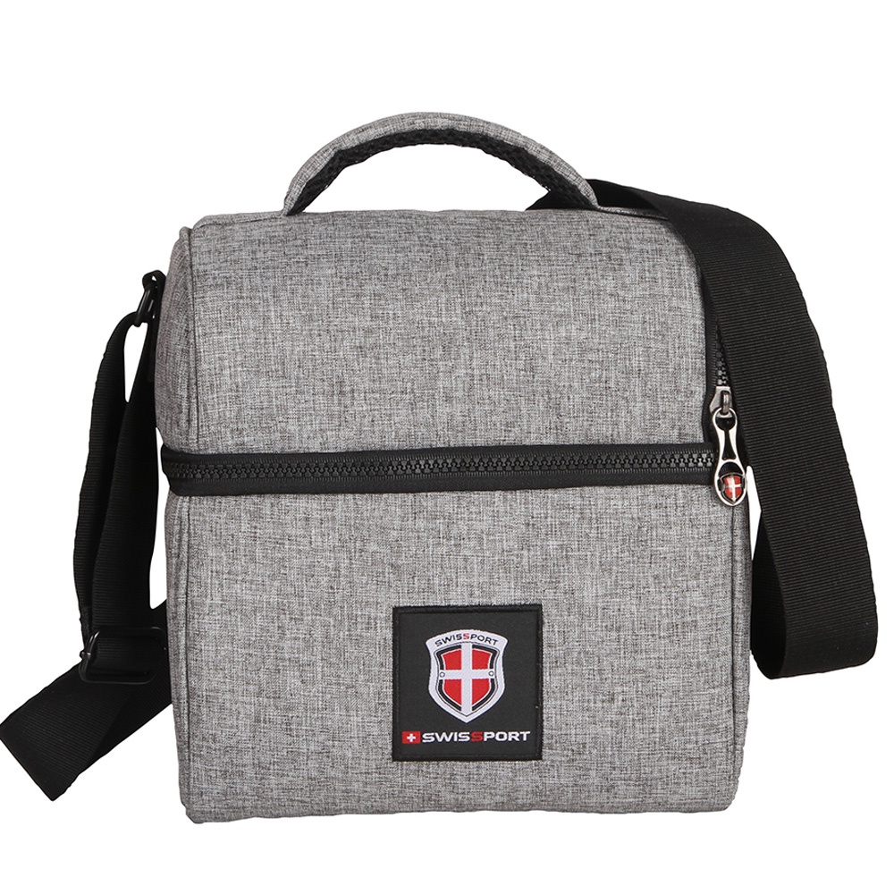 Bolsa Térmica Cinza Sioux Swissport Marmita Fitness 6,5l