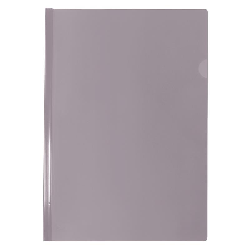 Pasta com canaleta transparente A4 fumê 0822PP/FM Dac - Stationery