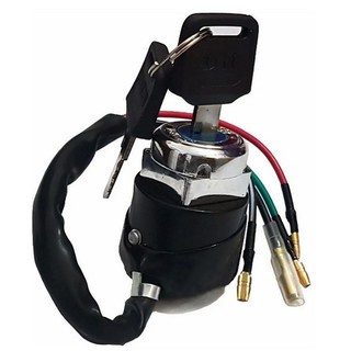 Chave de Contato Ignição Cg Ml 125 1977 78 79 80 81 82 4 Fios CA-CC-030