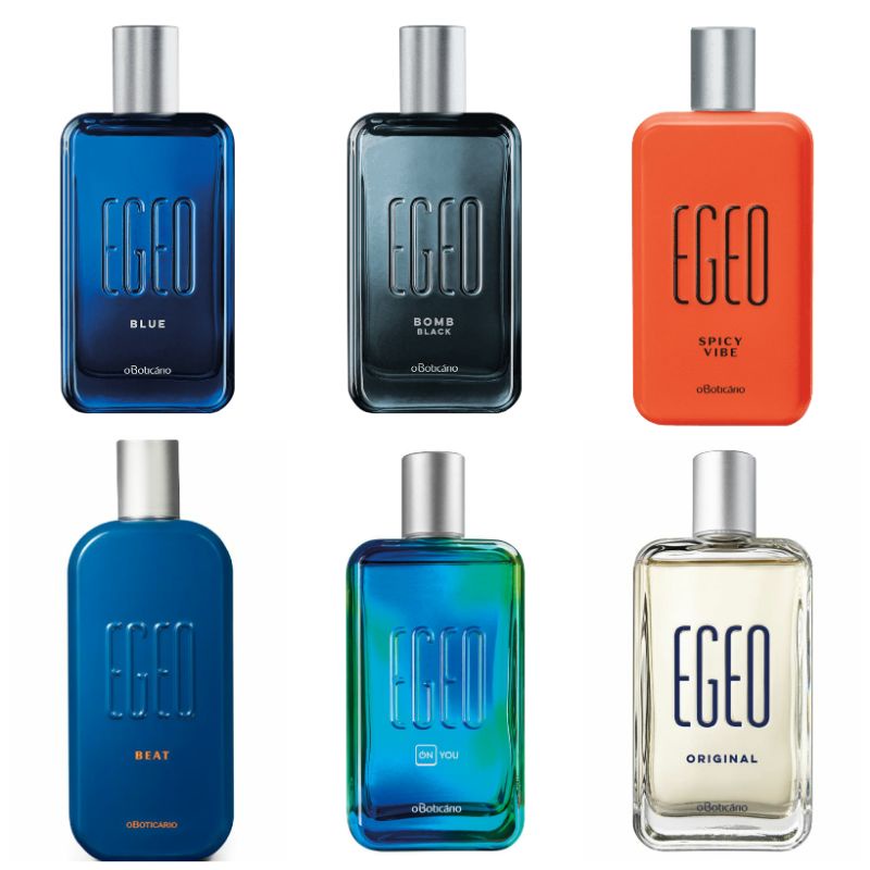 Perfume Egeo Masculino (Original, Blue, Bomb Black...)