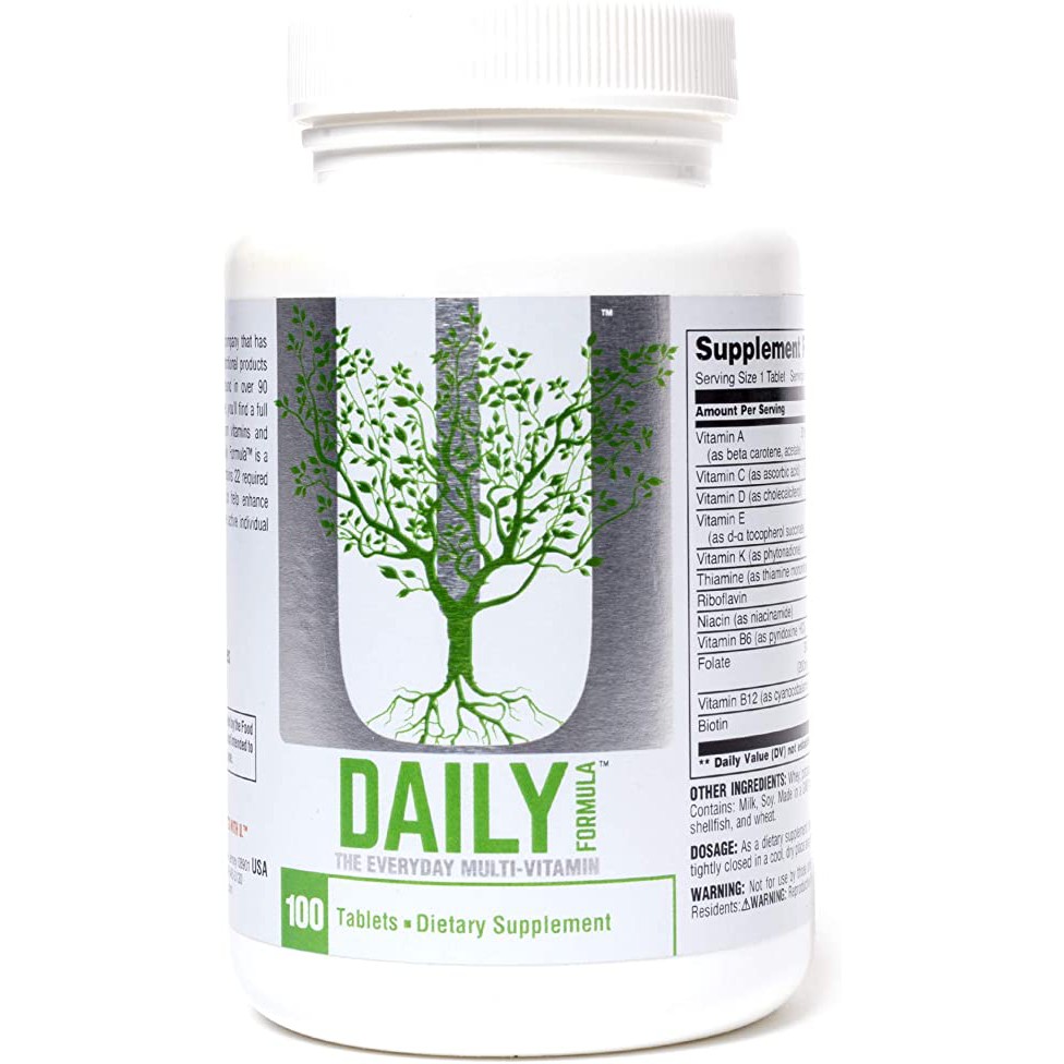 Daily Formula - Universal Nutrition -100 Tabletes