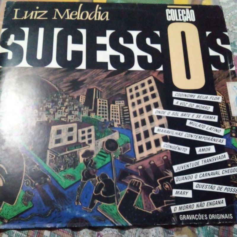 Disco Vinil Luís Melodia coleção sucessos